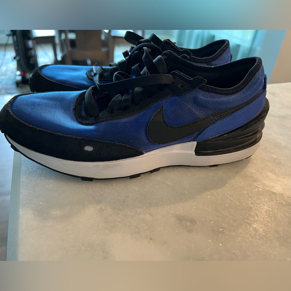 Kids Nike Waffle One Racer Blue Shoes